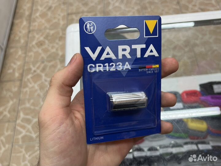 Батарейка Varta CR123A, CR123 (3В) BL-1