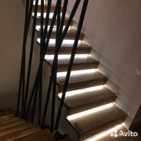 Подсветка лестницы. Умный свет