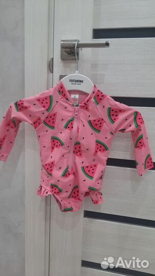 Купальник слитный для девочки