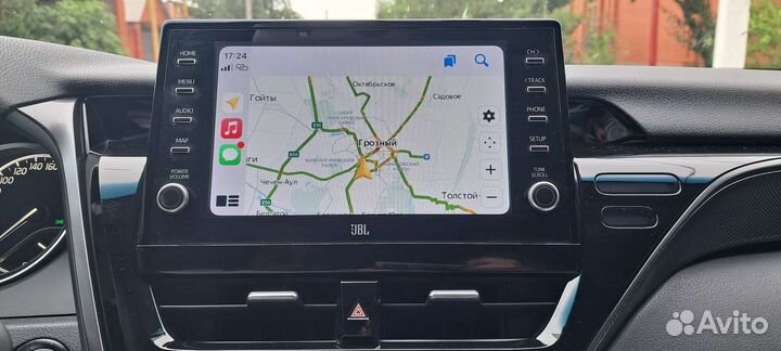 Активация CarPlay Camry