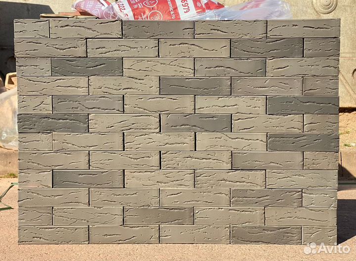 Кирпич Графит Старый дуб