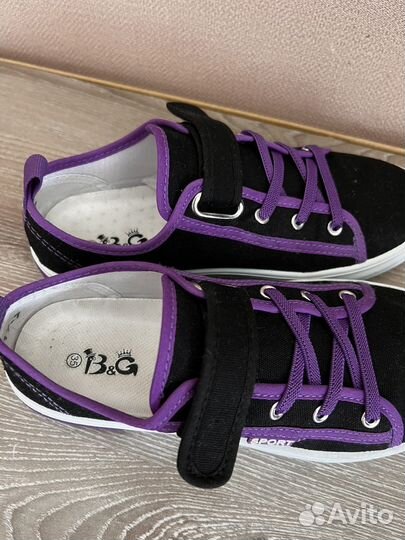 Кеды для девочки 33-34