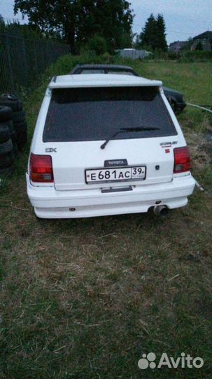 Обвес на Toyota starlet ер 70