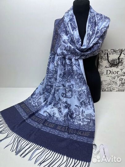 Шарф палантин женский Dior