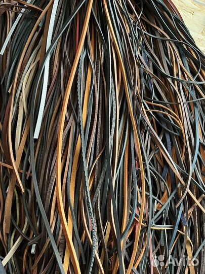 Кожаные шнурки