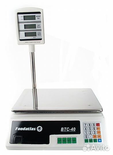 Торговые весы Foodatlas втс-40