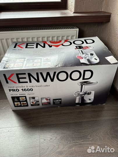 Мясорубка электрическая kenwood pro 1600