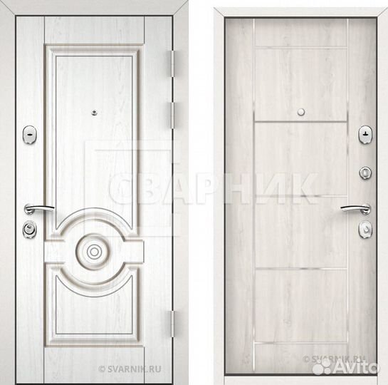 Теплая входная дверь. Установка. Бесплатный замер