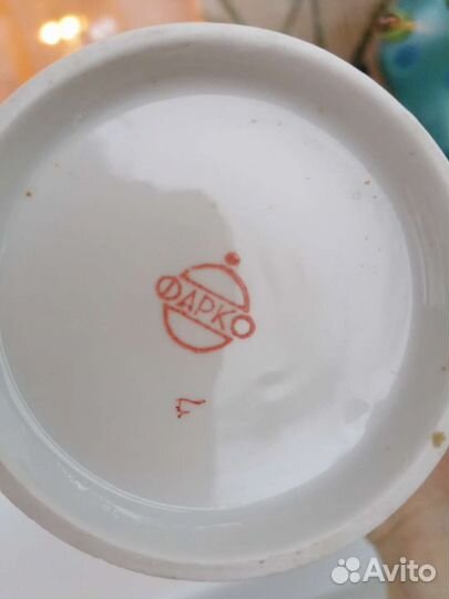 Фарфоровые вазочки 90-х годов