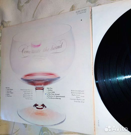 Deep Purple Come Taste The Band 1975 Germ Оригинал