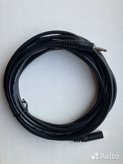 Аудиокаб. «Sparks» 3.5mm jack(m)—3.5mm jack(f)—5м