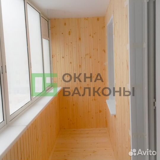 Отделка балконов