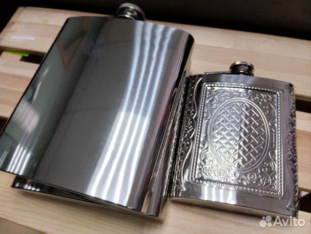Фляжка из нержавейки 0,5 литра