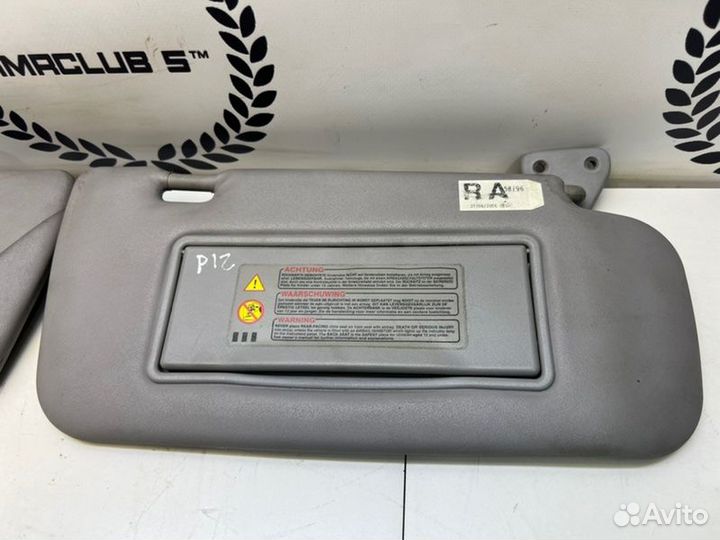 Комплект солнцезащитные козырьки Nissan Primera