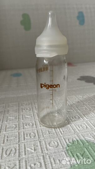 Бутылочка pigeon стекло