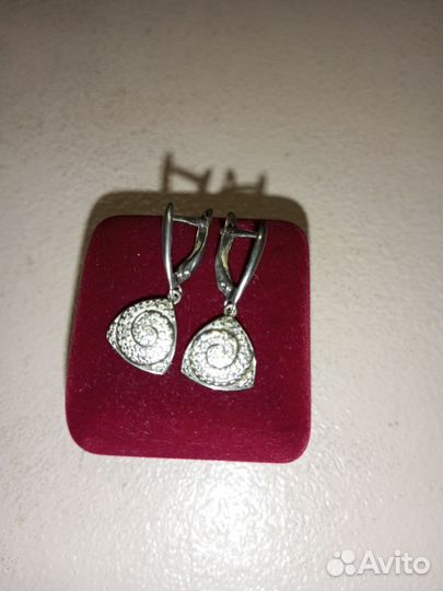 Серебряные серьги