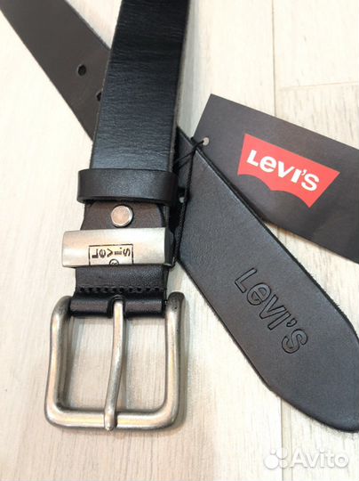 Ремень levis натуральная кожа