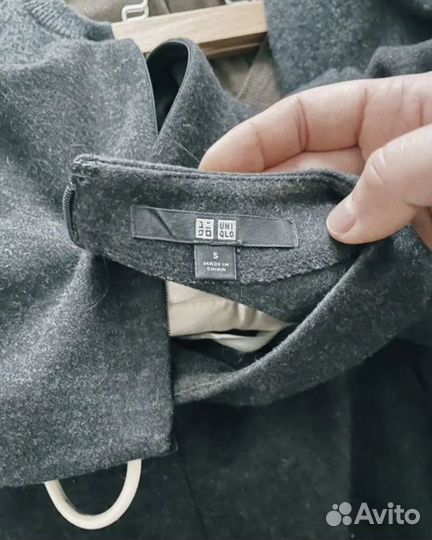 Зимнее шерстяное платье Uniqlo