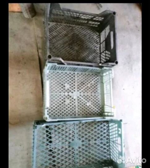 Ящики пластиковые подойдут для фруктов овощей ну и