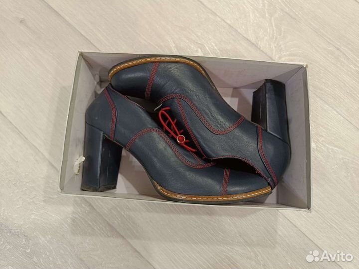 Ботильоны женские 38 размер. Натуральная кожа