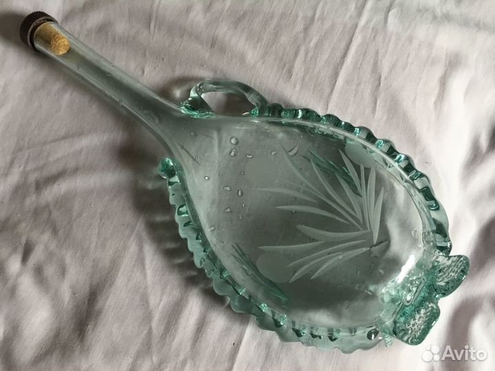 Фигурная штоф бутылка ‘Вытянутый овал’ 0,5 раритет