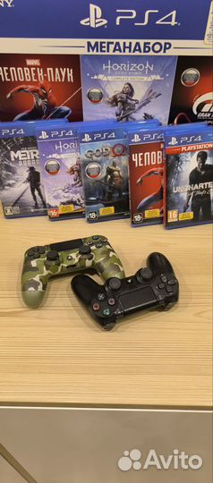 Sony playstation 4 slim 1 tb + 12 игр