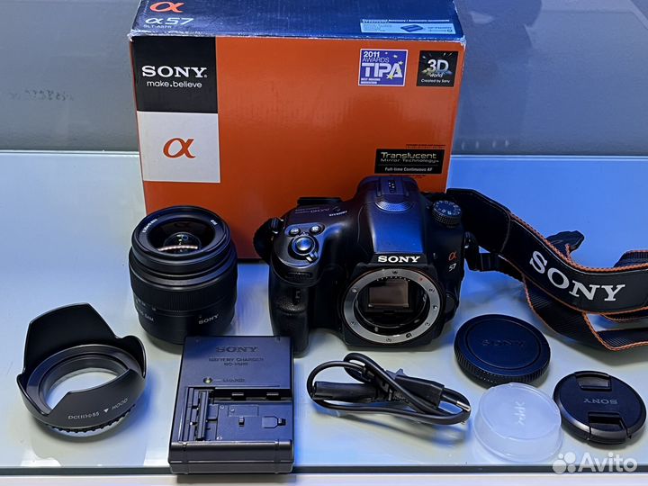 Зеркальный фотоаппарат Sony SLT-A57 Kit 18-55mm