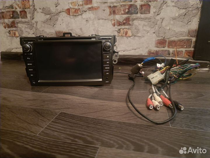 Автомагнитола 2din toyota corolla е150