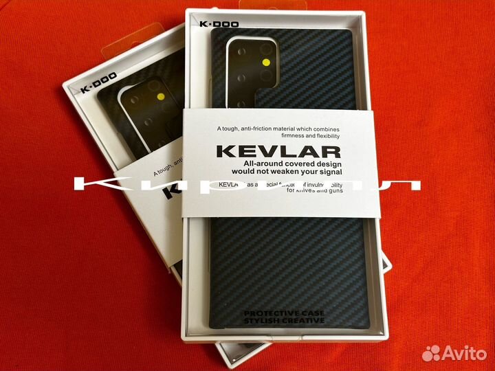 Чехол Samsung S22 ultra/S23 ultra kevlar