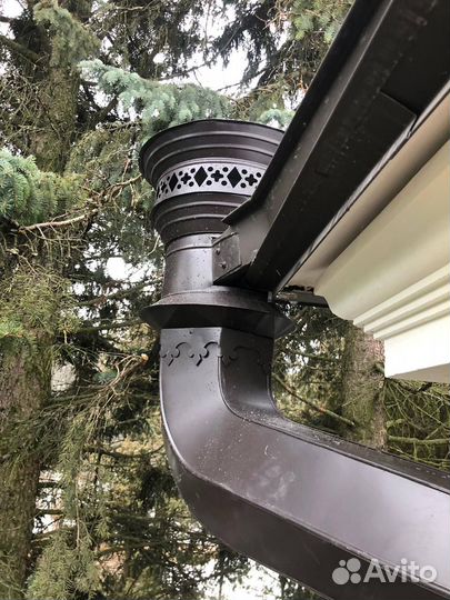 Воронка водосточная шестигранная декоративная