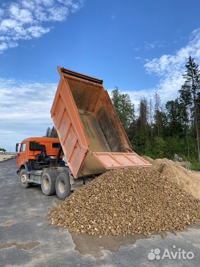Песок щебень с доставкой