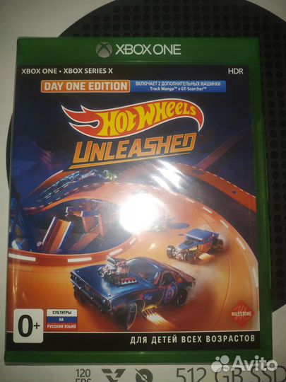 Игры на X-Box ser HOT wheels