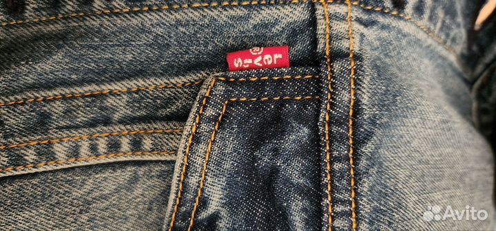 Джинсовая куртка мужская levis новая