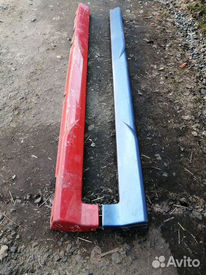 Накладки на пороги opc opel zafira a