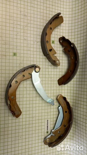 Колодки тормозные задние Daewoo Matiz