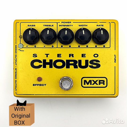 Хорус + блок питания Mxr Stereo Chorus M134