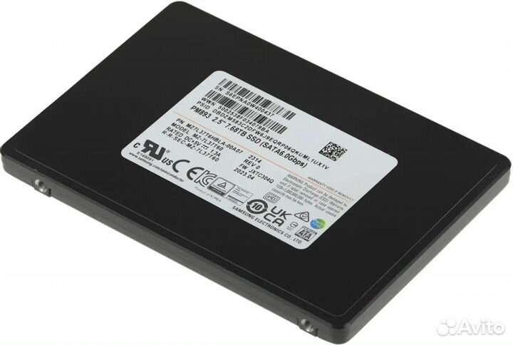 Твердотельный накопитель (SSD) Samsung MZ7L37T6hbl