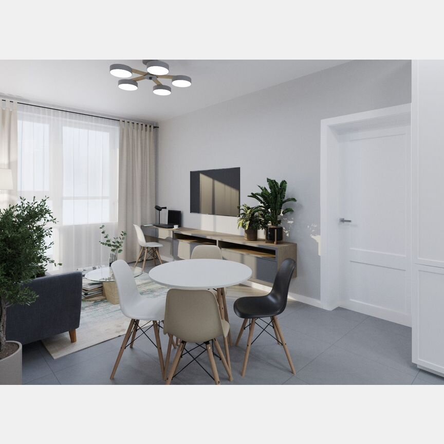 2-к. квартира, 48 м², 10/12 эт.
