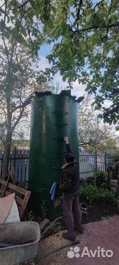 Бак для воды на дачу