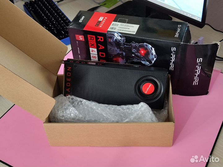 Видеокарта rx480 8gb