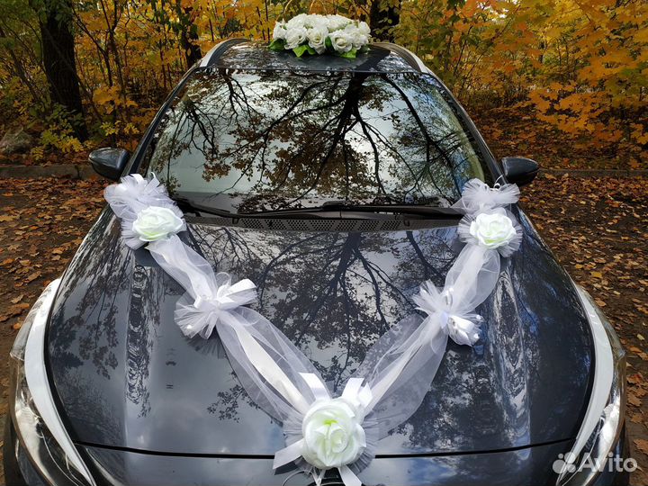 Украшения на свадебную машину