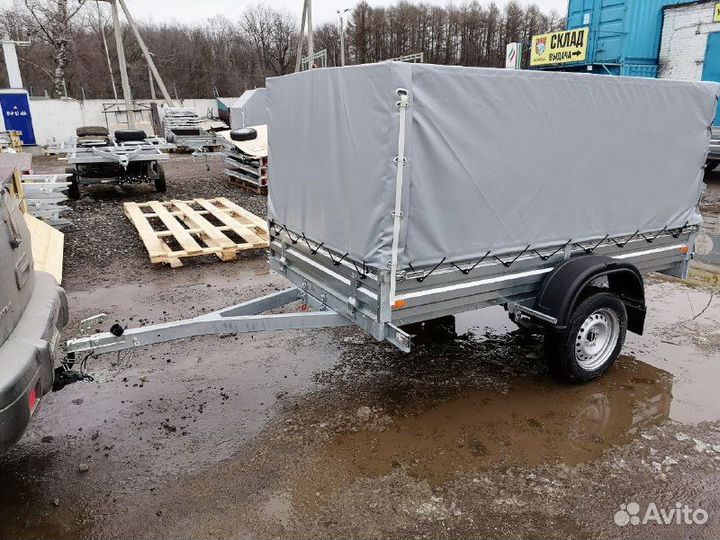 Прицеп с опорным колесом 817704.022