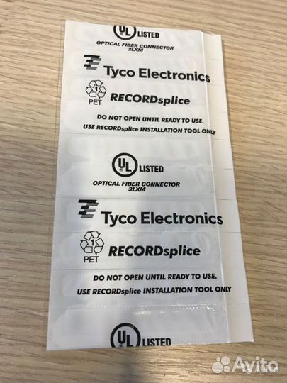 Соединитель оптических волокон tyco RPI-SA100