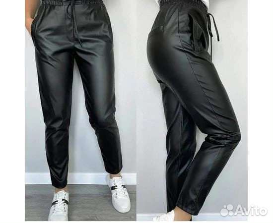 Женские штаны эко кожа
