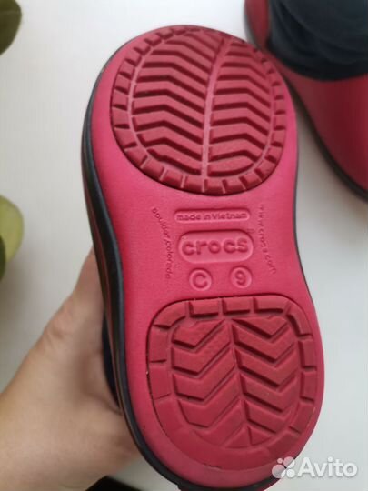 Сапожки crocs c9
