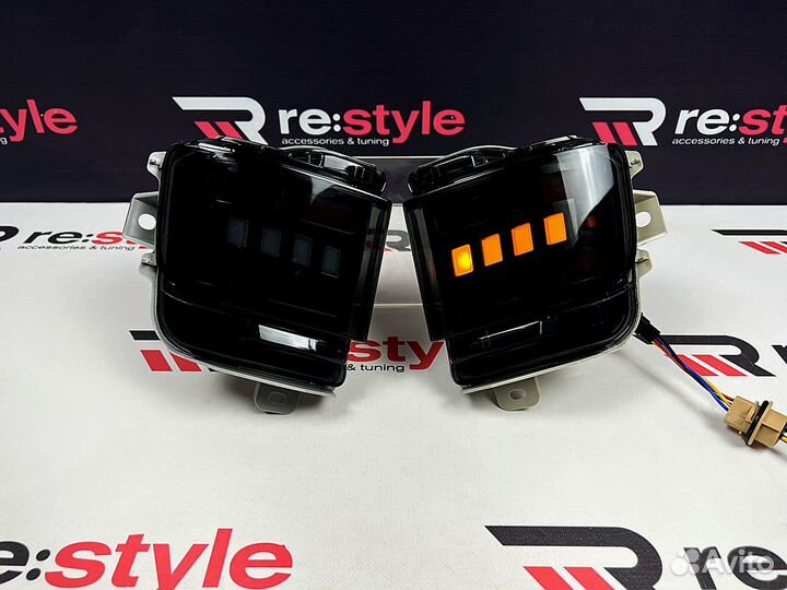 Катафоты Toyota Land Cruiser 200 с16г Тюнинг