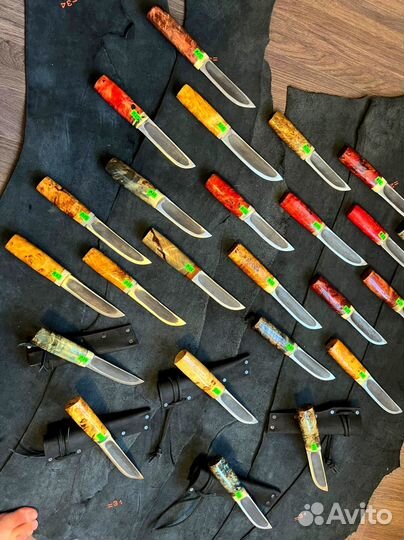 Якутский нож 110х18ш кованный ручная работы