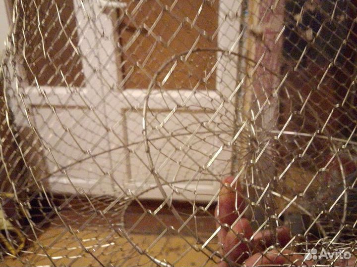 Садок рыболовный металлический