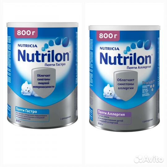 Nutrilon Пепти Гастро/Пепти Аллергия 800г