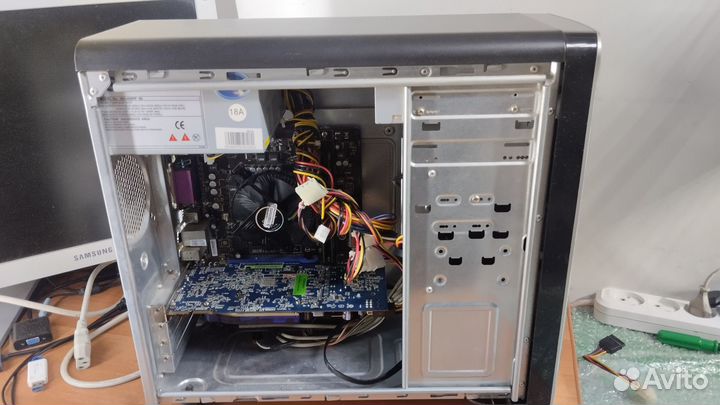 Отличный пк intel 3.7 Hhz 4 ядра 8G DDR3 128 SSD